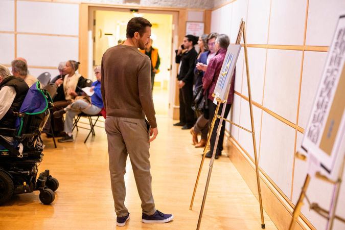 Artwork displayed in Buntrock Hall