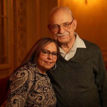 Theodore Thomas Society members Frank and Lilly Walschlager