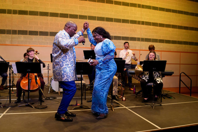 Tonduangu Matias and his wife