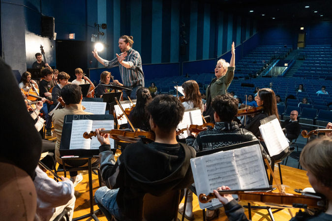 Joyce DiDonato at Lincoln Park High School Workshop