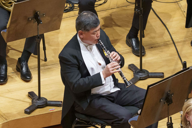 CSO Assistant Principal Clarinet and E-flat Clarinet John Bruce Yeh