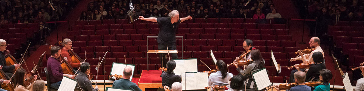 Manfred Honeck in Open Rehearsal
