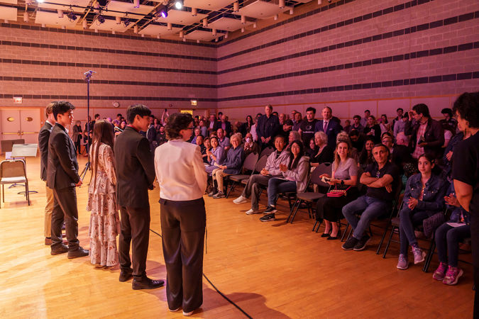 composers standing for applause