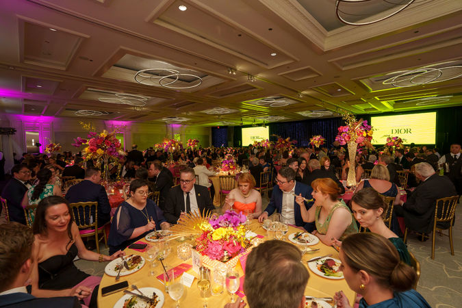 patrons dining