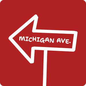 Michigan Avenue Sign