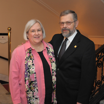 Theodore Thomas Society members Ed and Gayla Nieminen