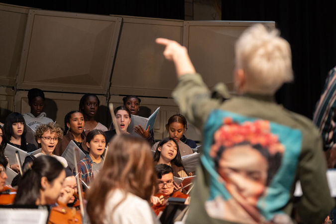 Joyce DiDonato and Lincoln Park High School Choir