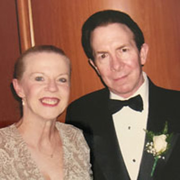 Theodore Thomas Society members Suzette and James Mahneke