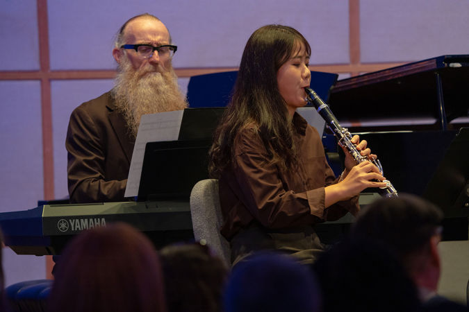 clarinetist and keyboardist