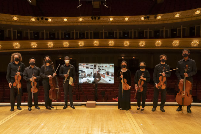 CMPI fellows and mentors with Riccardo Muti