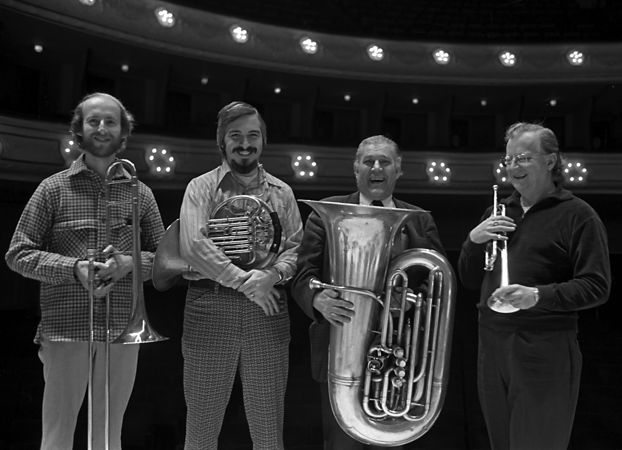 Jay Friedman, Dale Clevenger, Arnold Jacobs and Adolph Herseth