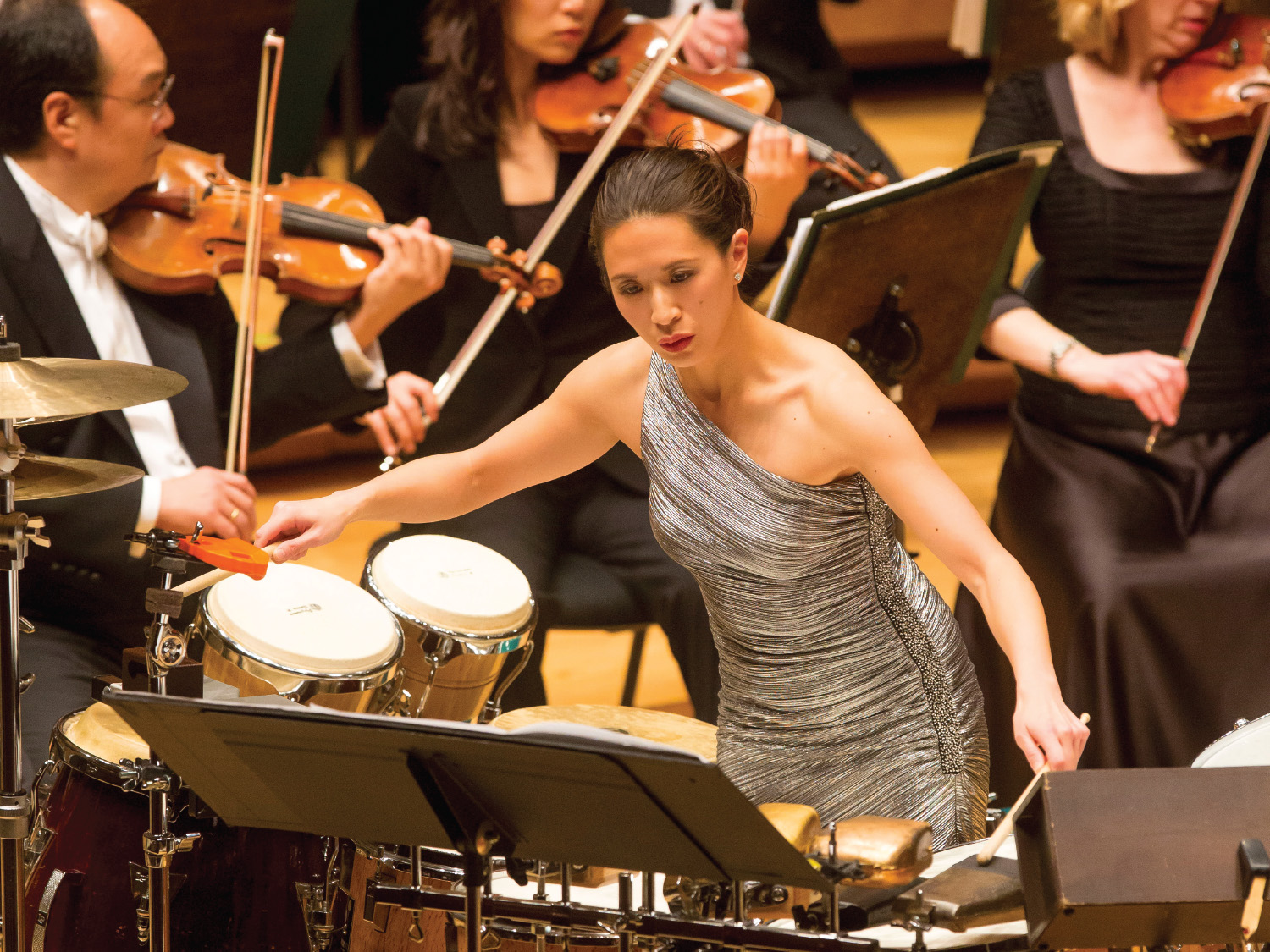 CSO Principal Percussion Cynthia Yeh