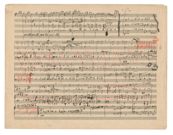 Sketches and drafts of Schoenberg's Pelleas and Melisande