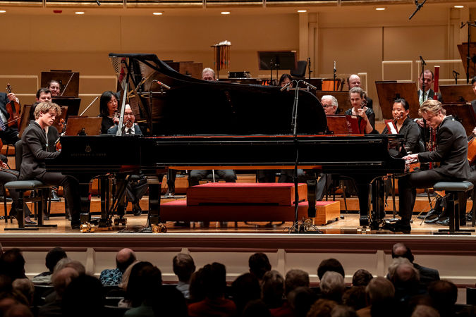 two piano soloists
