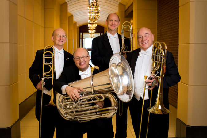 Jay Friedman with CSO low brass
