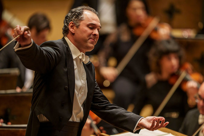 conductor close-up