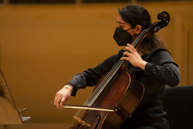Civic Orchestra of Chicago fellow and CMPI mentor Najette Abouelhadi