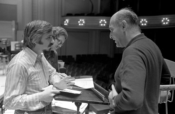 Dale Clevenger and Georg Solti