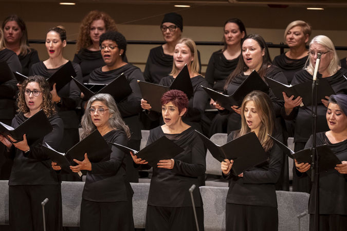 chorus singers