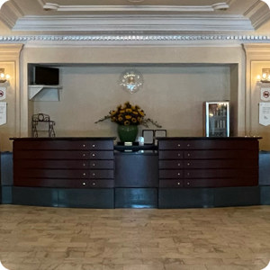 Concessions in first floor lobby